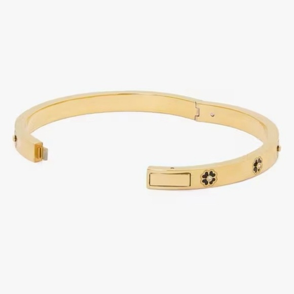 Kate Spade Flower Spade Bangle Bracelet - Picture 2 of 3